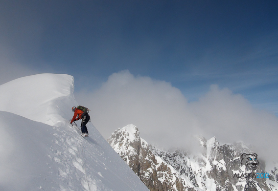 Grega Ažman tik pod najvišjim še neosvojenim vrhom Freeapproved Peak