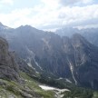 Pogled proti goram nad Trento.