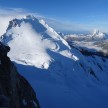 Najvišji popolnoma švicarski vrh Dom, 4545m.