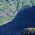 spodaj Ostegghütte nad Grindelwaldom