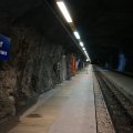 na železniški postaji sredi Eigerja