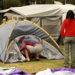 Postavljanje šotorov in tehnični nadzor