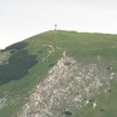 pogled na hrib z zanimivim prevodom imena: Geissberg (2024 m) - Ovčji vrh ali Kozjak :)