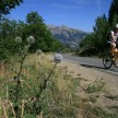 med plezalnim počitkom sva s kolesi osvojila najvišjo cesto v Alpah - Col de la Bonette (2802m)