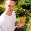 Roberto in njegov famozni sendvič, ki ga je strumno in hitro poganjal tudi v klanec Kriške gore