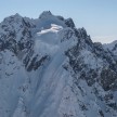 Vrh, ki so ga osvojili teden dni kasneje Bor, Matej in Džani - Three Peak