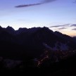 Kranjska Gora ob večernem mraku
